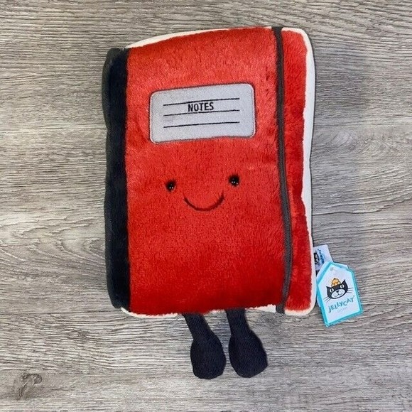 Jellycat Toys Rare Retired Jellycat Smart Notebook Collectible